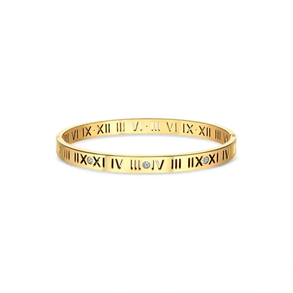 Bracelete Algarismos Romanos