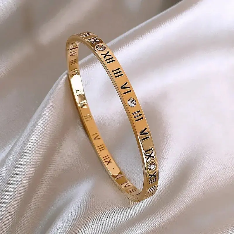 Bracelete Algarismos Romanos