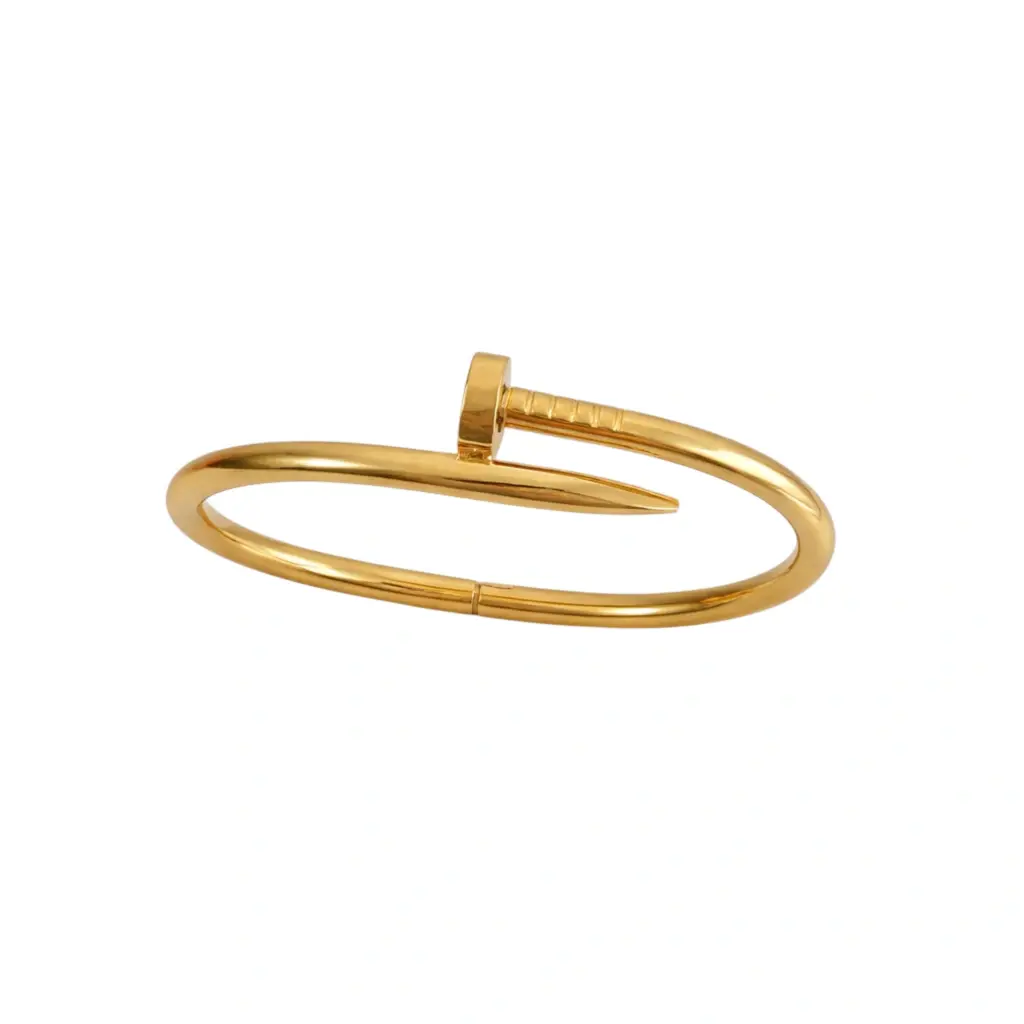 Bracelete Prego em Aço Inoxidável