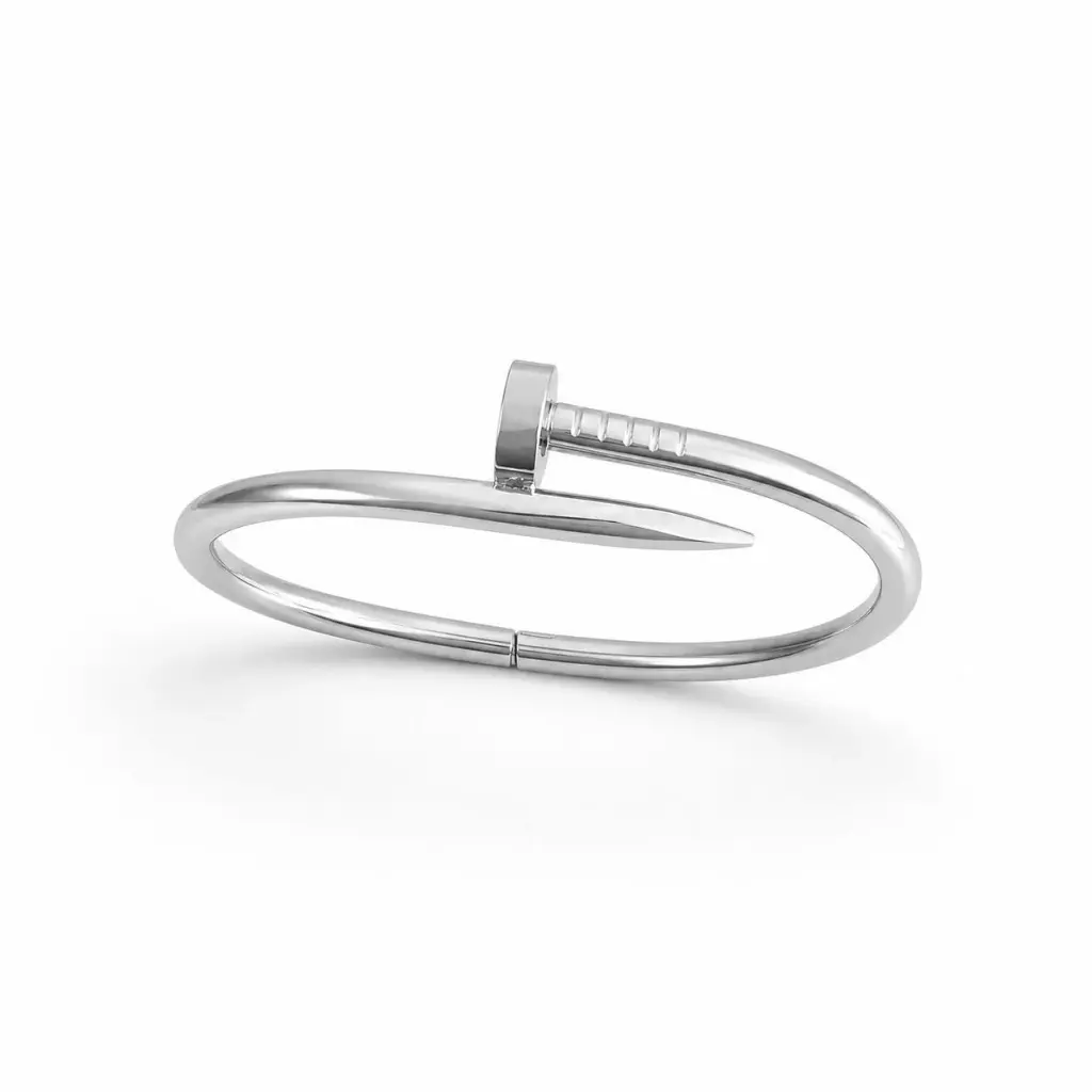 Bracelete Prego em Aço Inoxidável