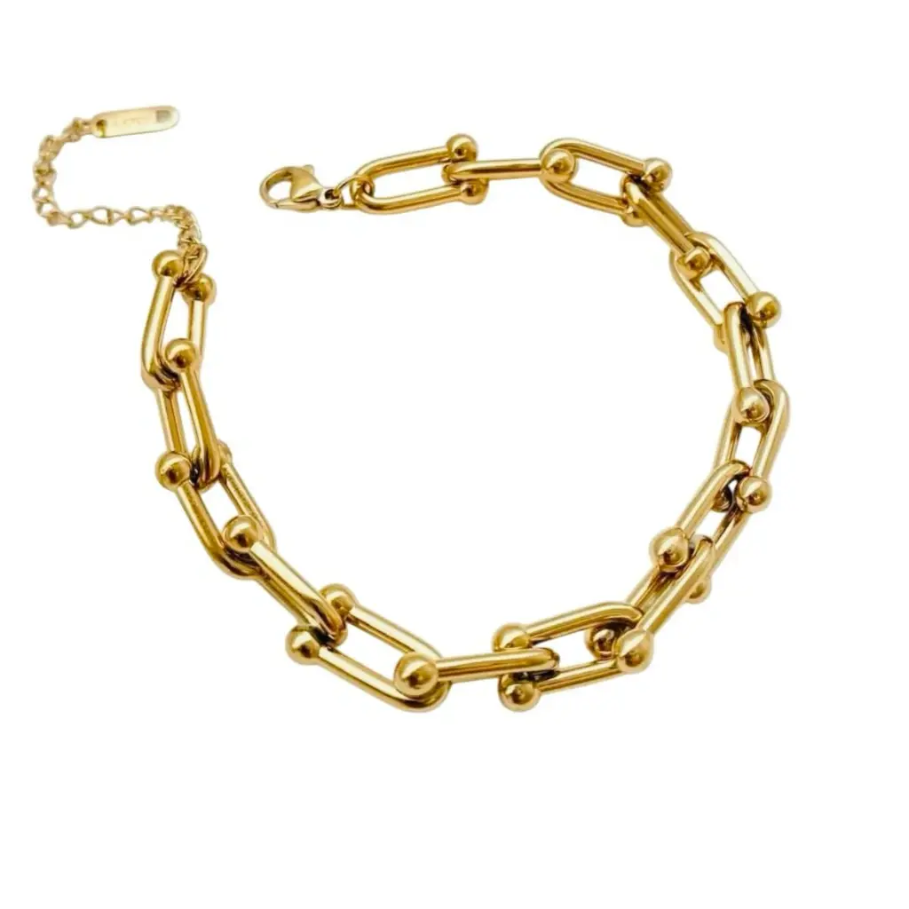 Pulseira Elos Inspiração Aço Inoxidável