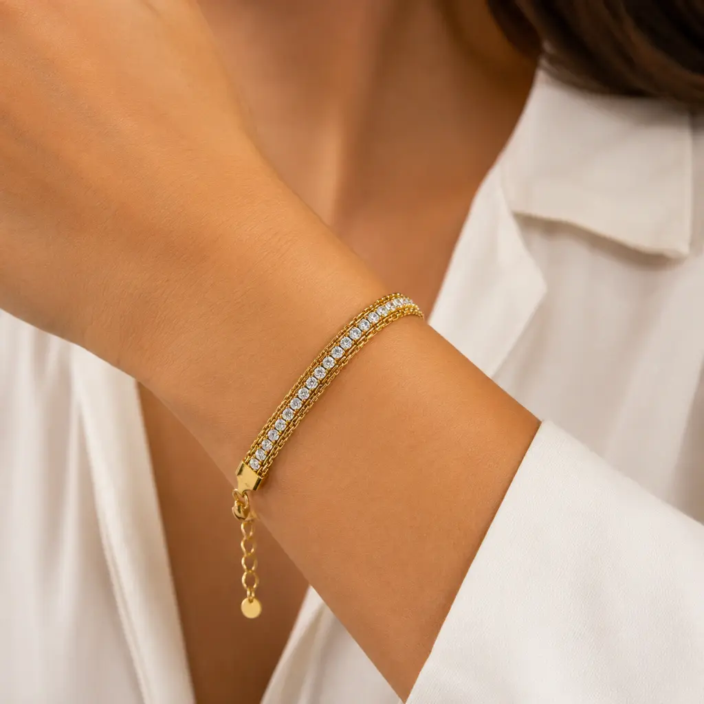 Pulseira Riviera Dourada